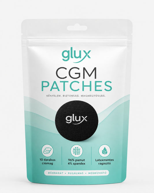 GluX CGM fedőtapasz – 10 db-os kiszerelés