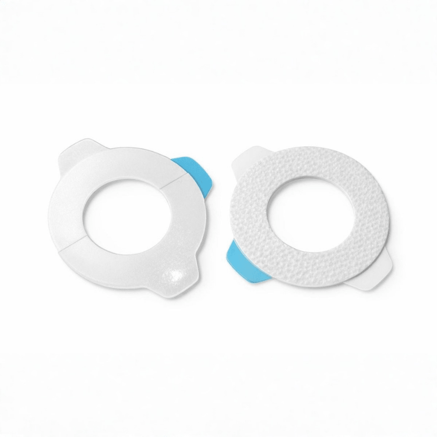 CGM fixing patch (extra protection + adhesion) – 1 pc, white