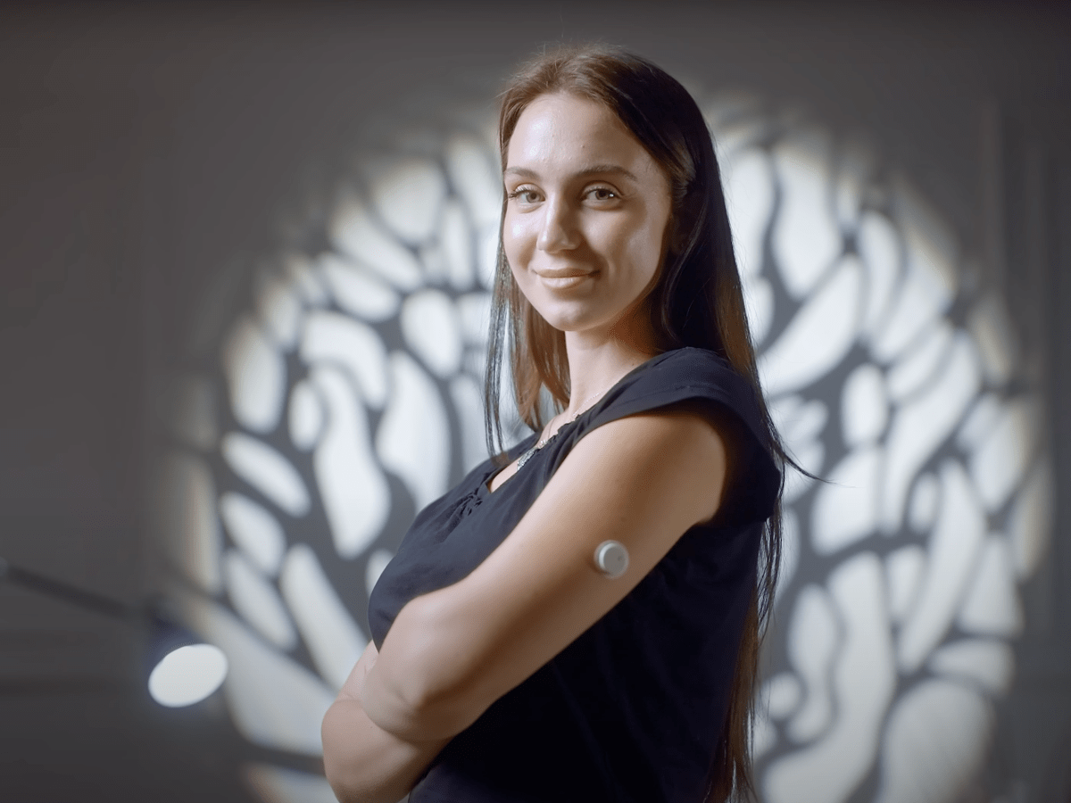 LinX fájdalommentes tűmentes vércukormérő szenzor - 15 nap 0 - 24 folyamatos mérés - GluX