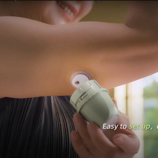 LinX folyamatos vércukormérő szenzor CGM a világ legkisebb érzékelője.